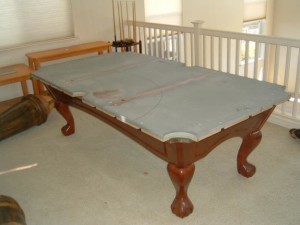 Proper pool table moving process in Boca Raton Florida